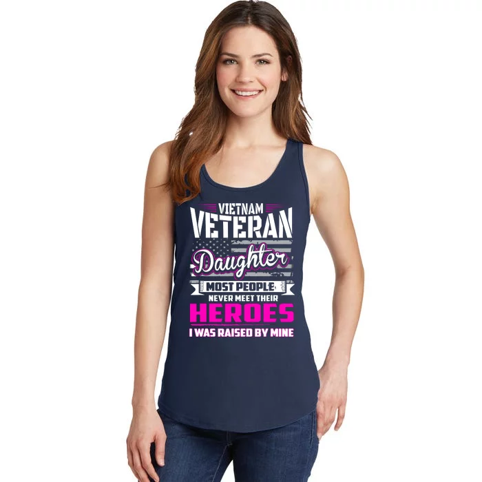 Vietnam Veteran Daughter Raised By My Hero Ladies Essential Tank