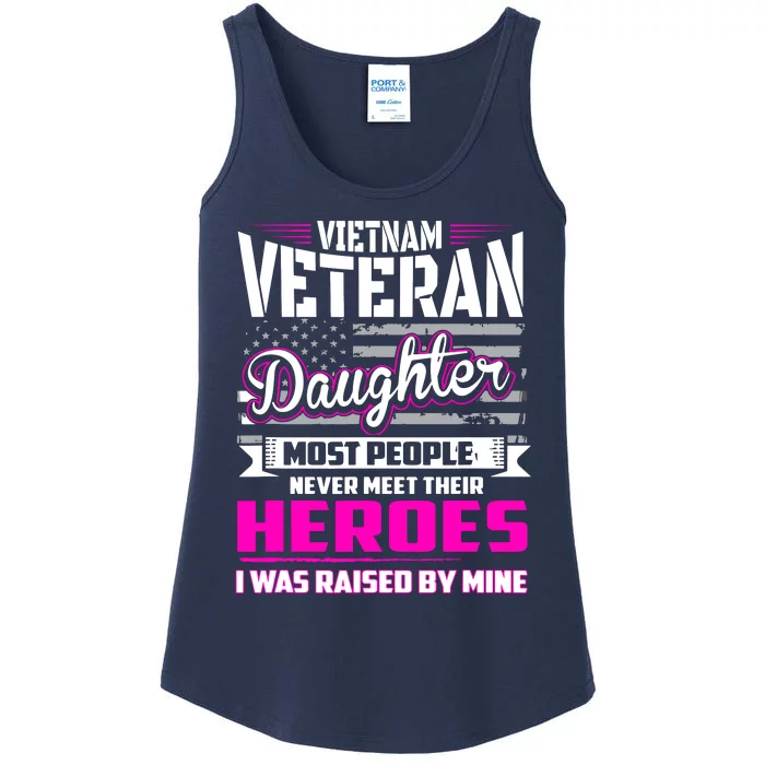 Vietnam Veteran Daughter Raised By My Hero Ladies Essential Tank