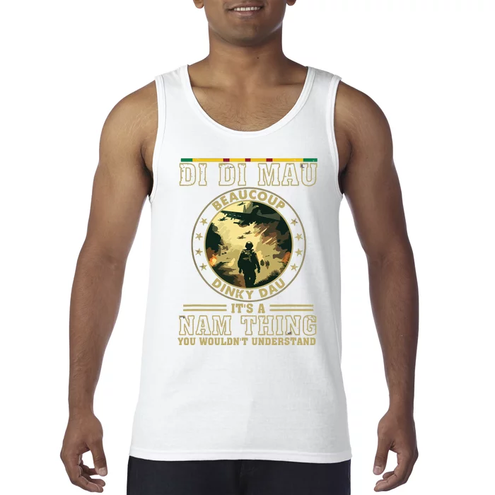 Vietnam Veteran Di Di Mau Vietnam War Memory Memorial Day Tank Top