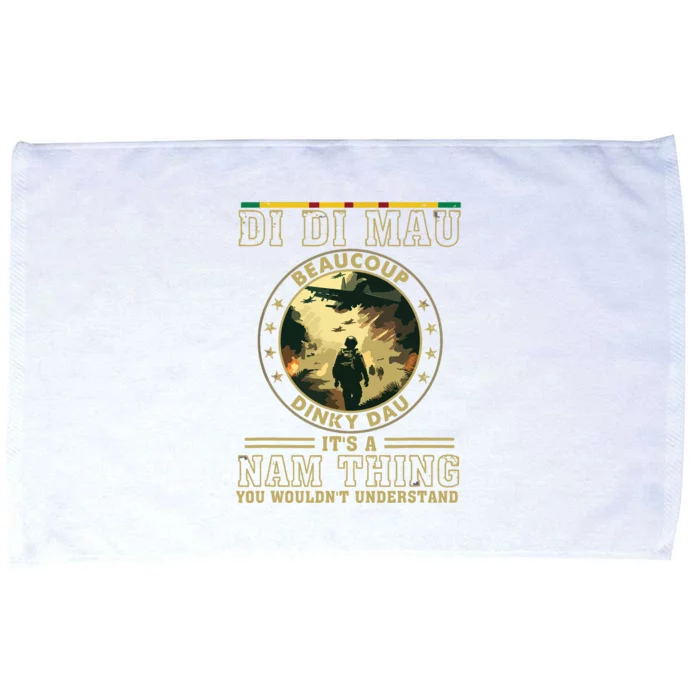 Vietnam Veteran Di Di Mau Vietnam War Memory Memorial Day Microfiber Hand Towel