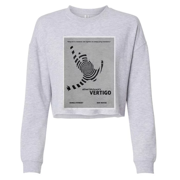 Vertigo Cropped Pullover Crew