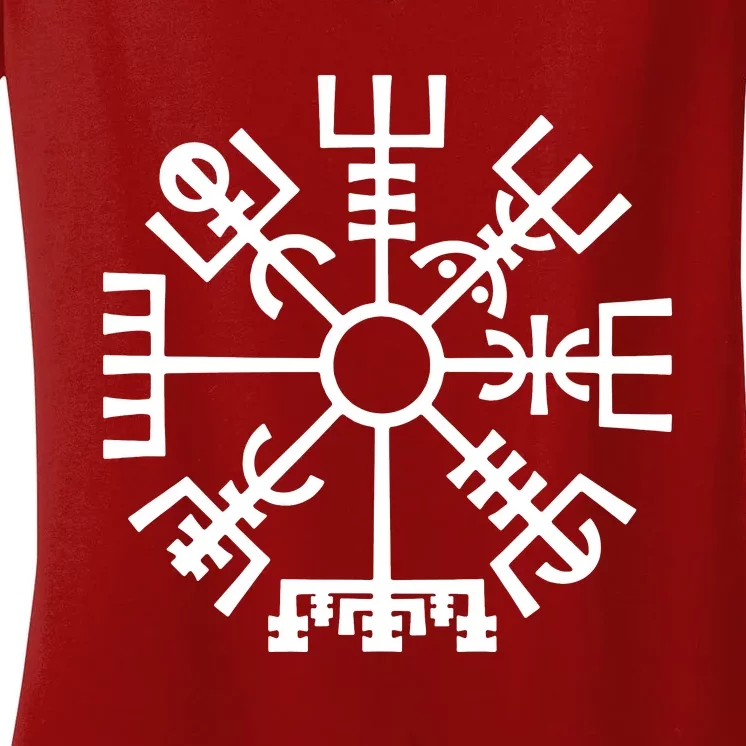 Vegvisir Women's V-Neck T-Shirt