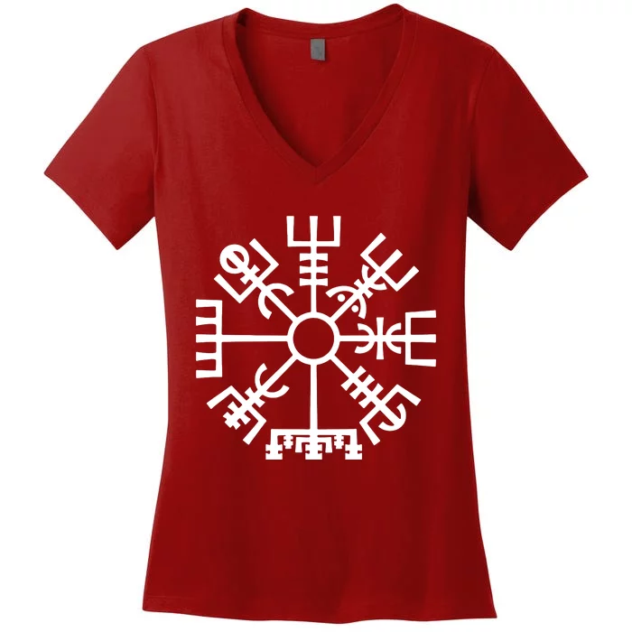 Vegvisir Women's V-Neck T-Shirt