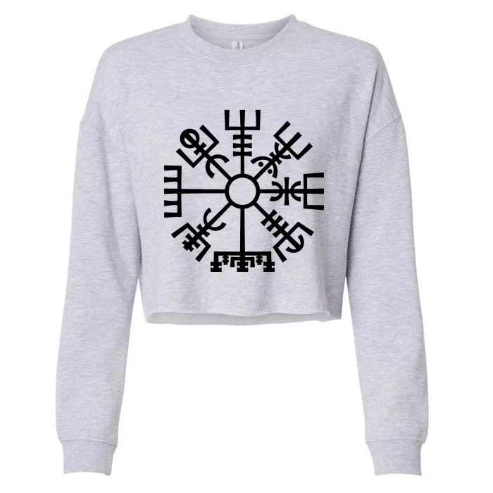 Vegvisir Cropped Pullover Crew