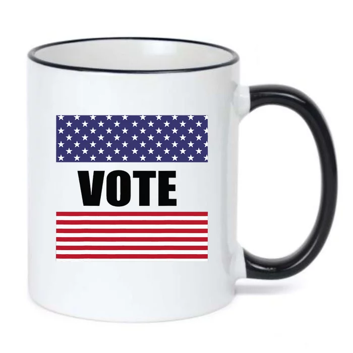 Vote Voting Elections Black Color Changing Mug