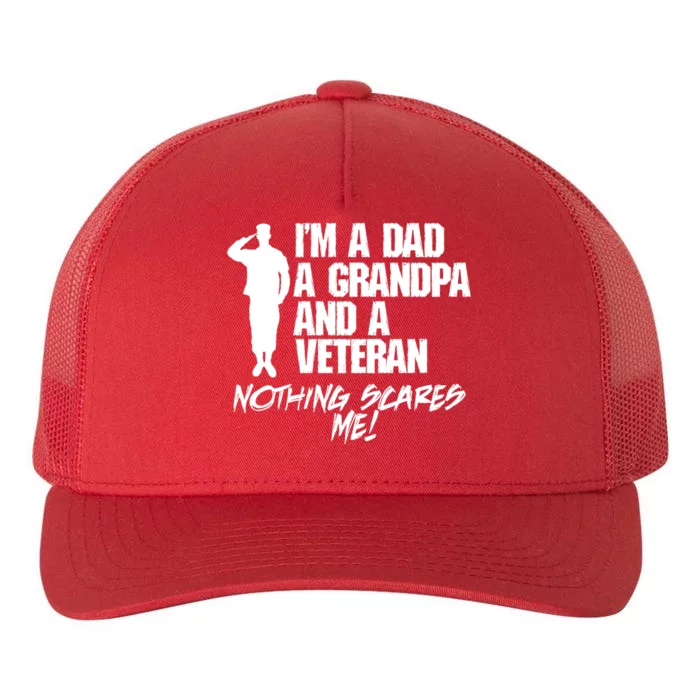 Veteran Yupoong Adult 5-Panel Trucker Hat