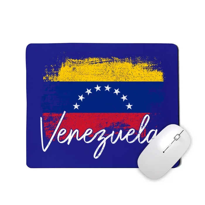 Venezuela Vintage Flag Venezuelan Pride Roots Great Gift Mousepad