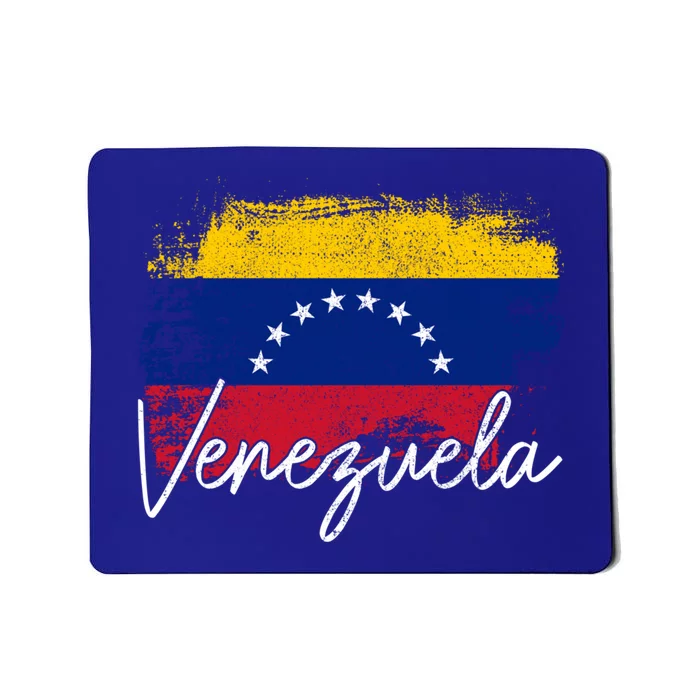 Venezuela Vintage Flag Venezuelan Pride Roots Great Gift Mousepad