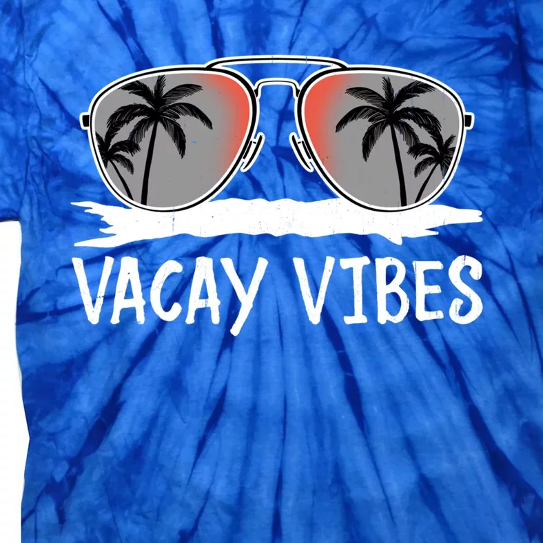 Vacay Vibes Family Summer Cousin Crew Vacation Beach Gift Tie-Dye T-Shirt