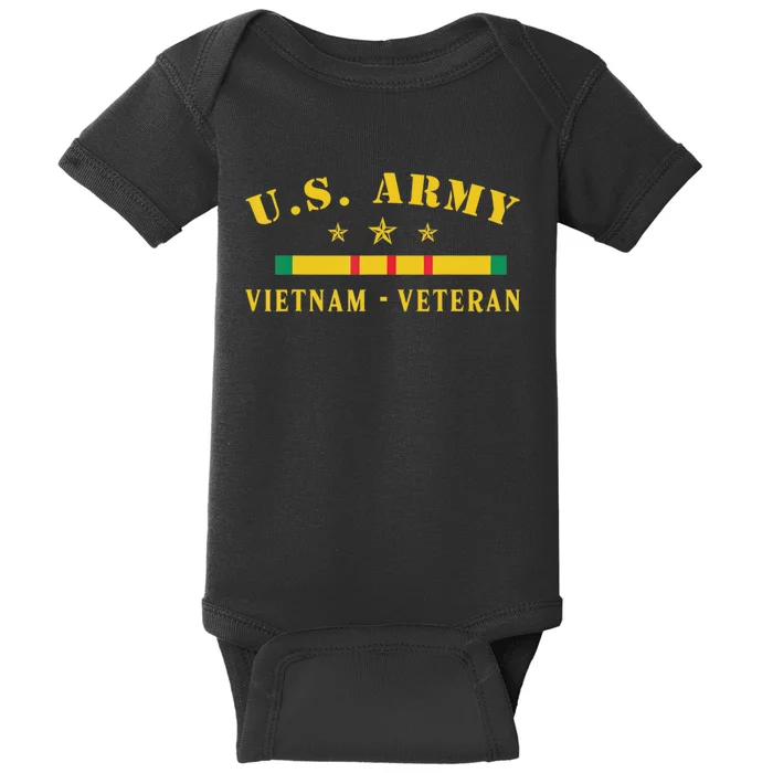 Vietnam Veteran Gift US Army Veteran Day Gift Baby Bodysuit