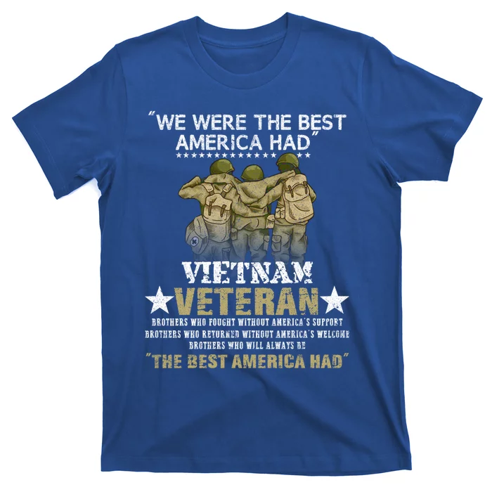 Vietnam Veteran Gift Memorial Day Gift T-Shirt