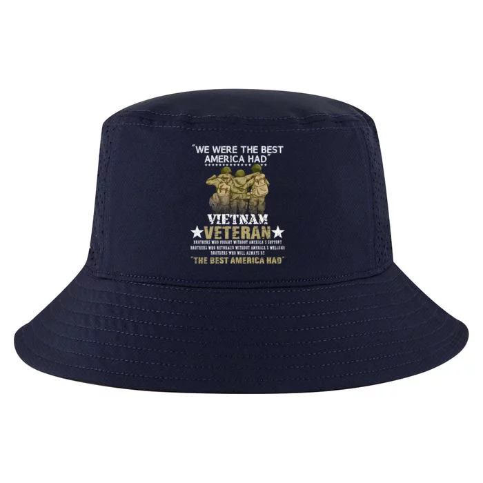 Vietnam Veteran Gift Memorial Day Gift Cool Comfort Performance Bucket Hat