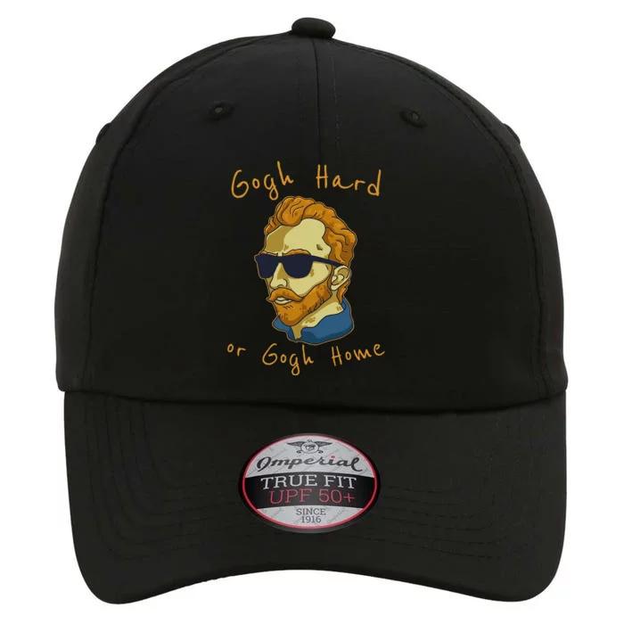 Vincent Van Gogh Hard Or Go Home Artist Humor Pun The Original Performance Cap