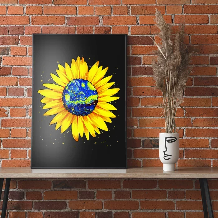 Vincent van Gogh Starry Night Art Famous Painting Sunflower Poster