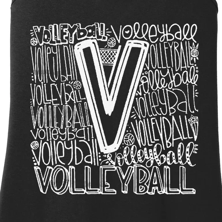 Volleyball Volleyball Gift Volleyball Ladies Essential Tank