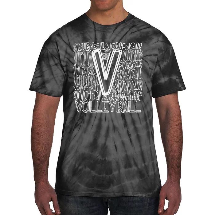 Volleyball Volleyball Gift Volleyball Tie-Dye T-Shirt