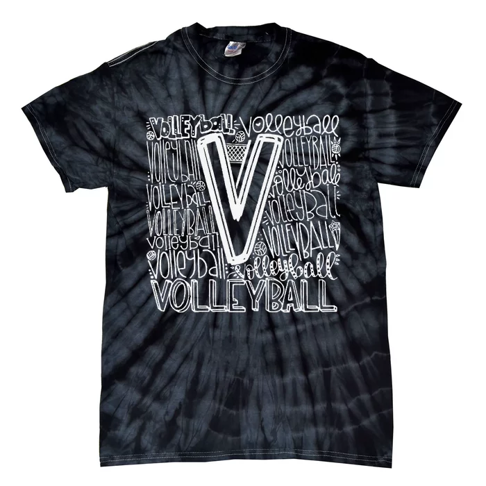 Volleyball Volleyball Gift Volleyball Tie-Dye T-Shirt