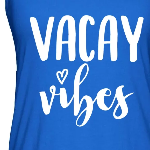 Vacay Vibes Gift Ladies Essential Flowy Tank