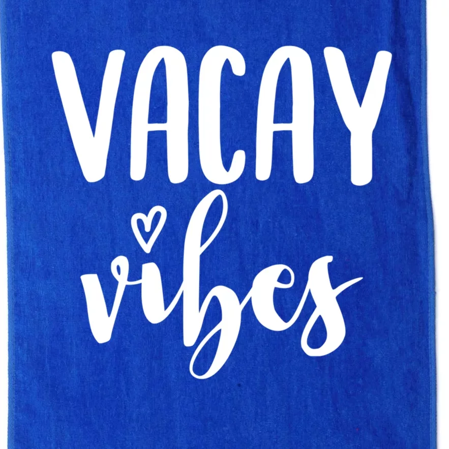 Vacay Vibes Gift Platinum Collection Golf Towel