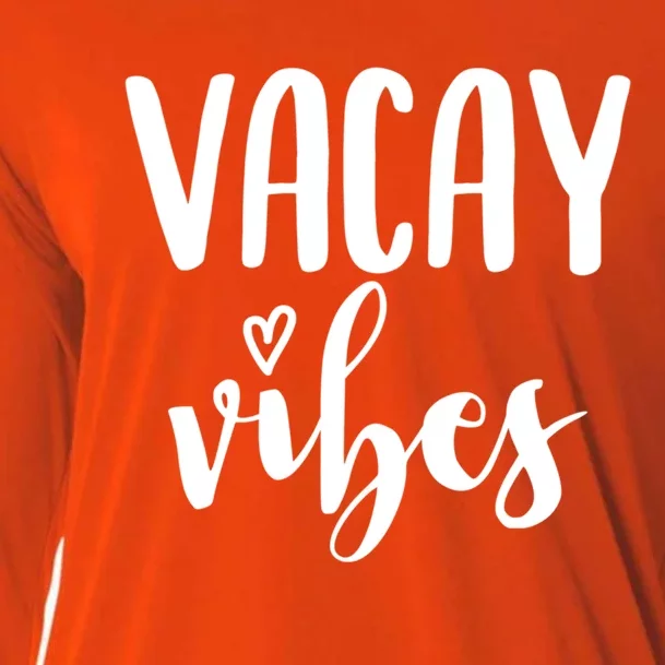 Vacay Vibes Gift Cooling Performance Long Sleeve Crew