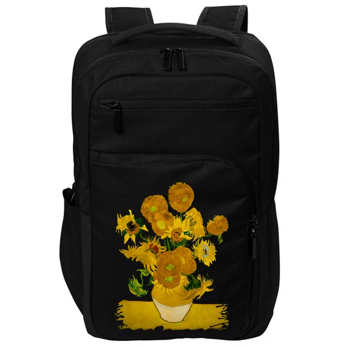 Vincent Van Gogh Sunflowers Cute Gift Impact Tech Backpack