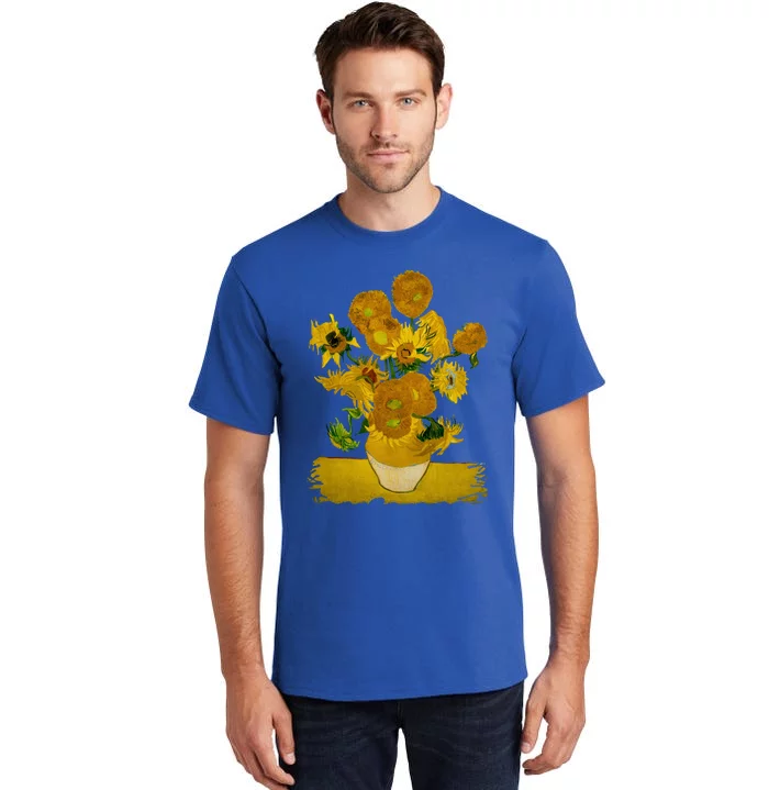 Vincent Van Gogh Sunflowers Cute Gift Tall T-Shirt