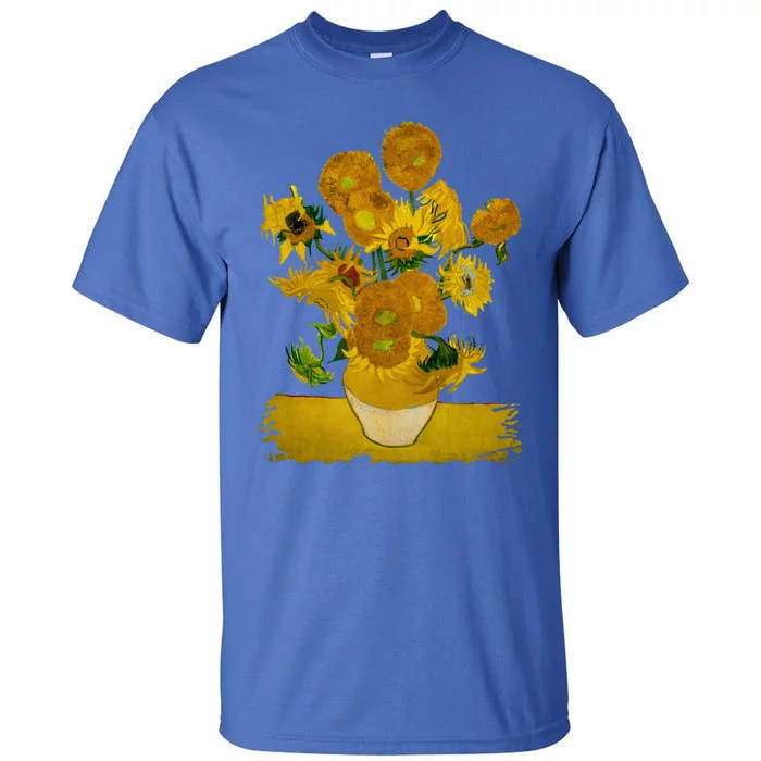 Vincent Van Gogh Sunflowers Cute Gift Tall T-Shirt