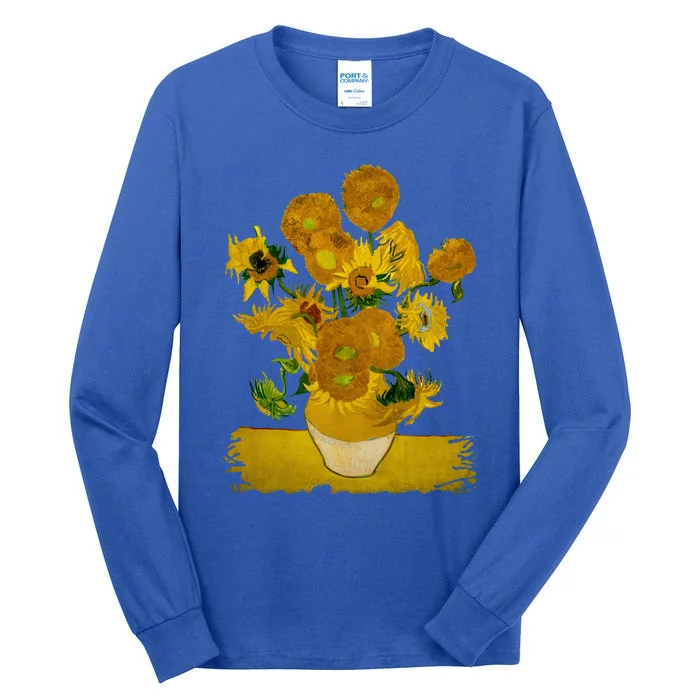 Vincent Van Gogh Sunflowers Cute Gift Tall Long Sleeve T-Shirt