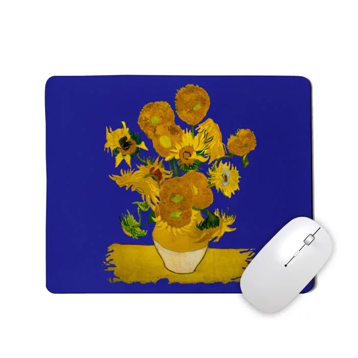 Vincent Van Gogh Sunflowers Cute Gift Mousepad