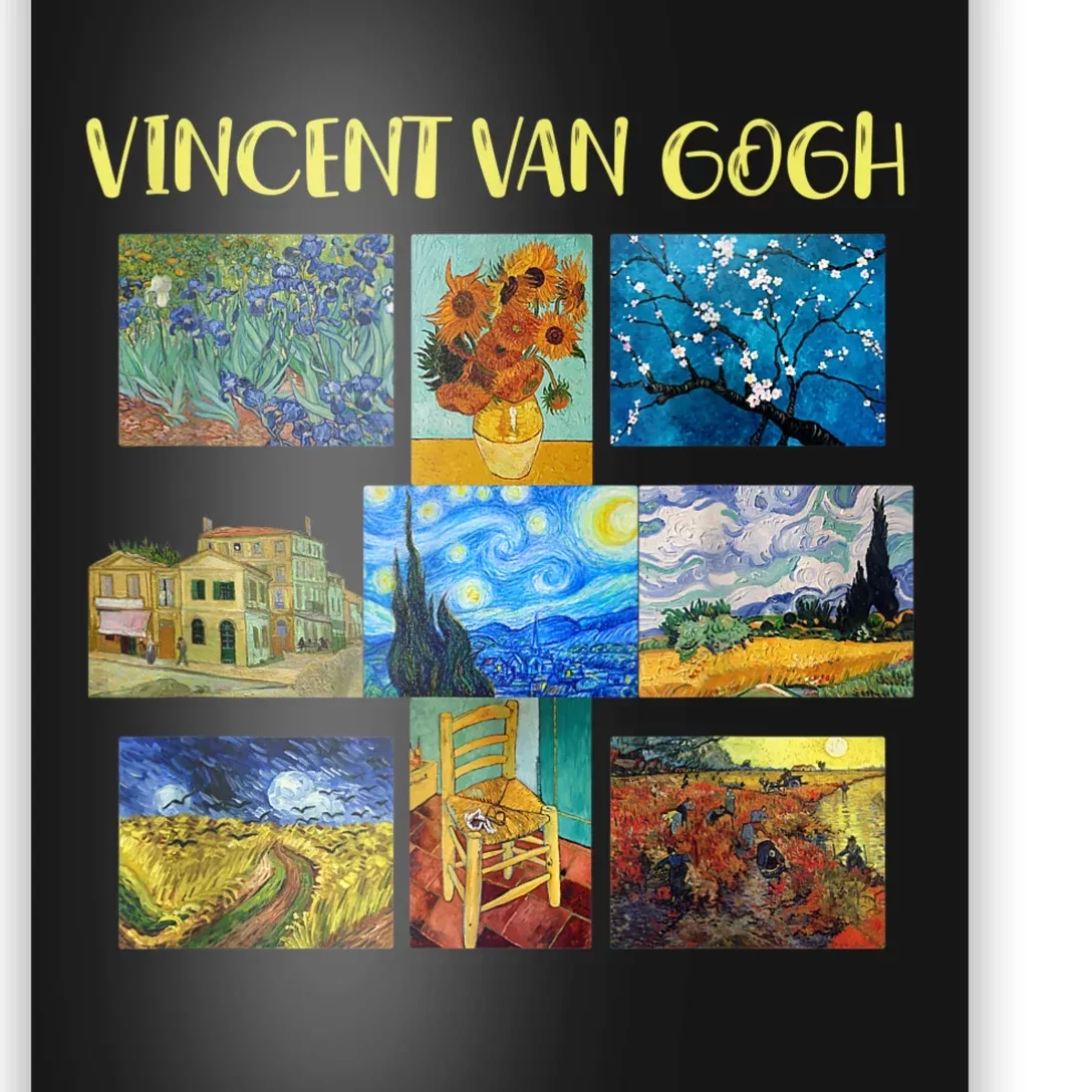 Vincent Van Gogh Masterpiece Art Apparel Poster