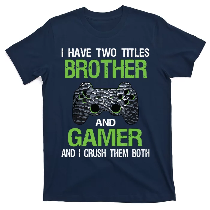 Vintage Video Games Funny Gamer Gaming Gift Brother Son T-Shirt