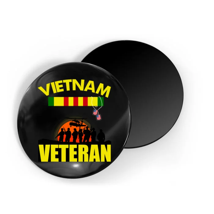 Vietnam Veterans Grumpy Old Vietnam Veteran Magnet