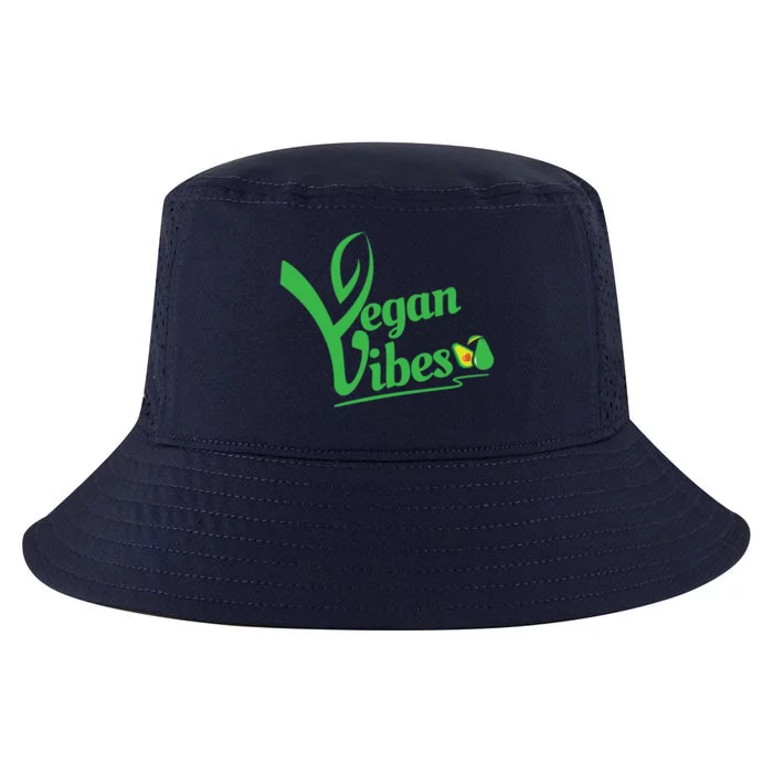 Vegan Vibes Herbivore Lover Plant Based Activist Meaningful Gift Cool Comfort Performance Bucket Hat