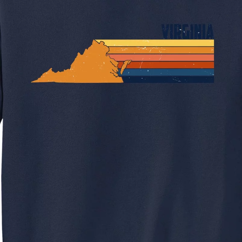 Retro Vintage Virginia Tall Sweatshirt