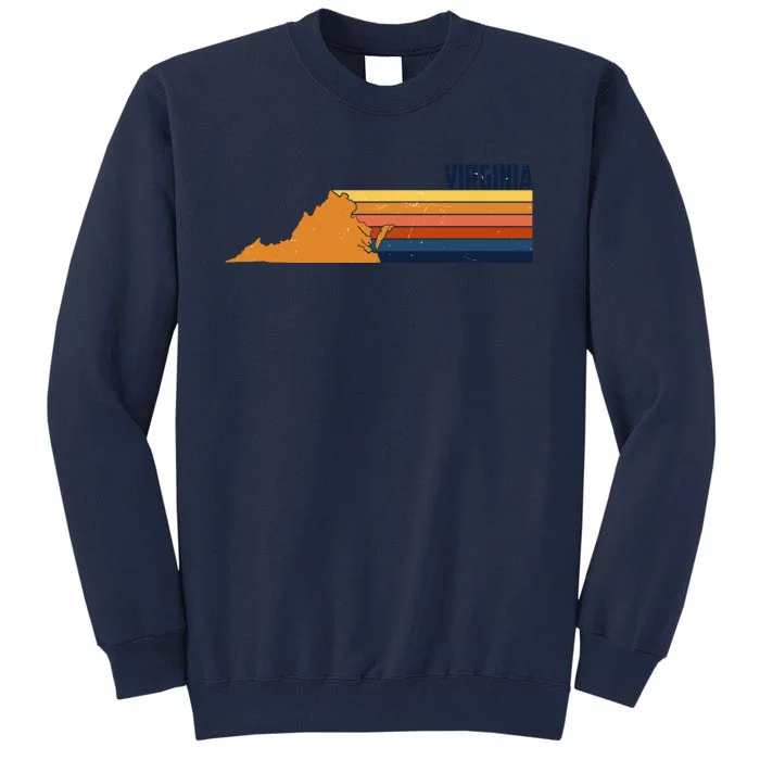 Retro Vintage Virginia Tall Sweatshirt