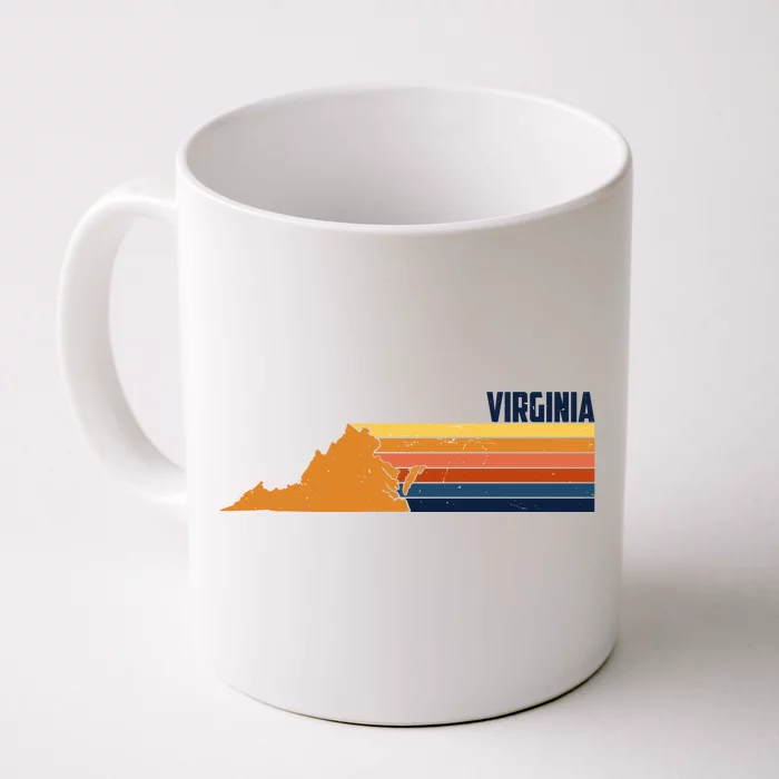 Retro Vintage Virginia Front & Back Coffee Mug