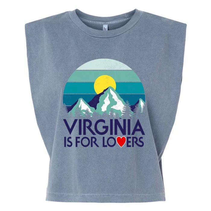 Vintage Virginia Is For The Lovers Garment-Dyed Women's Muscle Tee