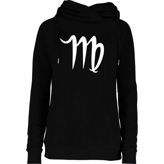 Virgo Womens Funnel Neck Pullover Hood