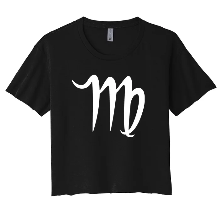 Virgo Women's Crop Top Tee