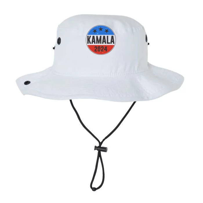 Vintage Vote Kamala 2024 Election Emblem Legacy Cool Fit Booney Bucket Hat