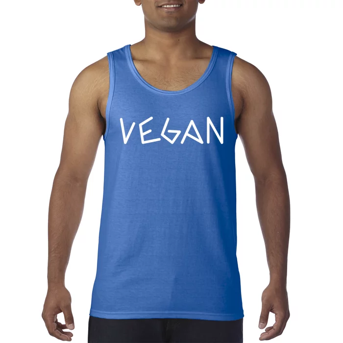 Vegan Veggie Lover Vegetarian Plant Powered Veganism No Meat Gift Tank Top