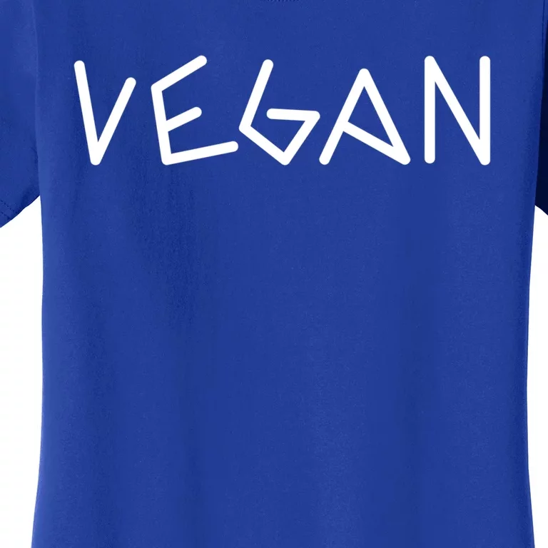 Vegan Veggie Lover Vegetarian Plant Powered Veganism No Meat Gift Women's T-Shirt