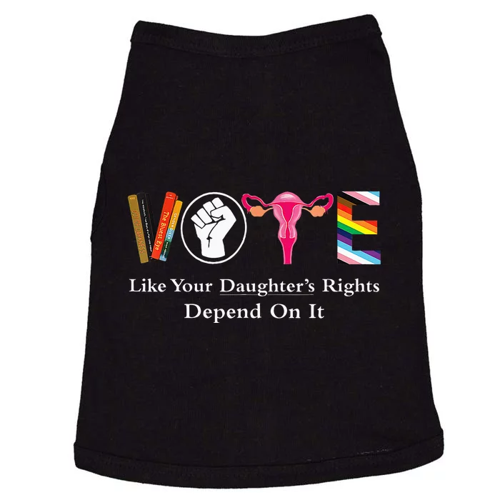 Vintage Vote Like Your Granddaughters Rights Depend On It Doggie Tank