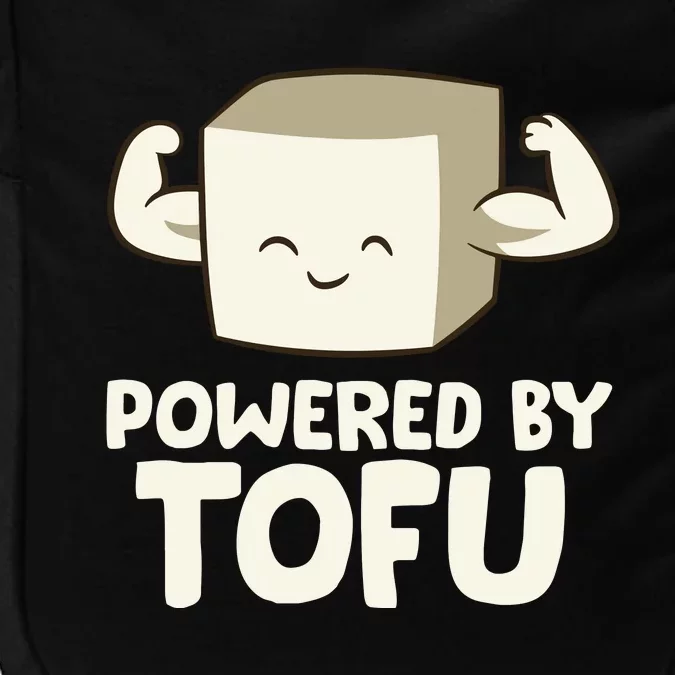 Vegan Vegetarian Love Tofu Powered By Tofu Impact Tech Backpack