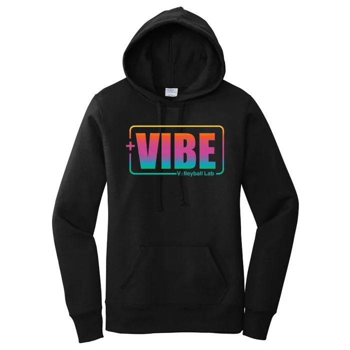 Vibe Volleyball Lab Multi Color Women's Pullover Hoodie