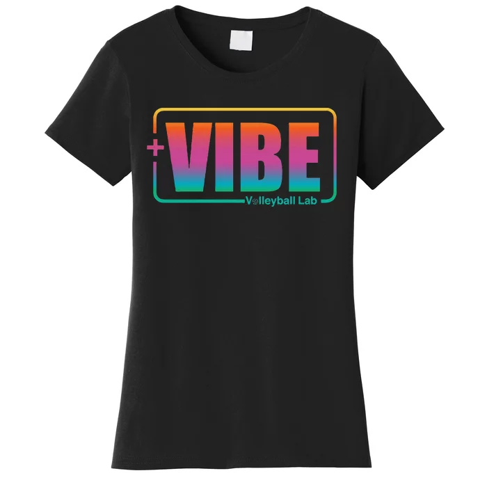 Vibe Volleyball Lab Multi Color Women's T-Shirt