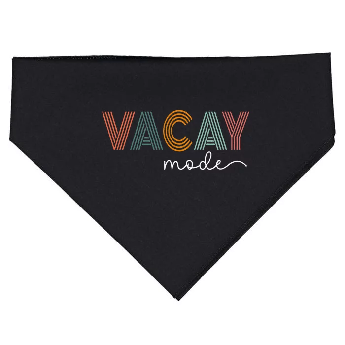 Vintage Vacay Mode For Camping Family Vacations In 2023 USA-Made Doggie Bandana