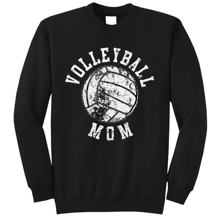 Vintage Volleyball Mom Tall Sweatshirt