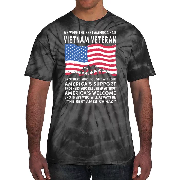 Vietnam Veteran Memorial Day Tie-Dye T-Shirt