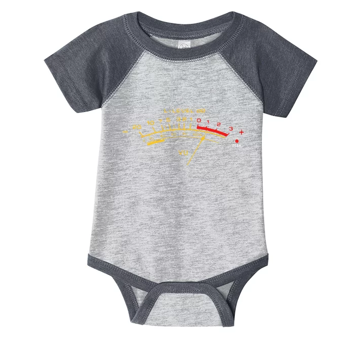 Volume Vu Meter Audio Engineer Recording Fan Infant Baby Jersey Bodysuit